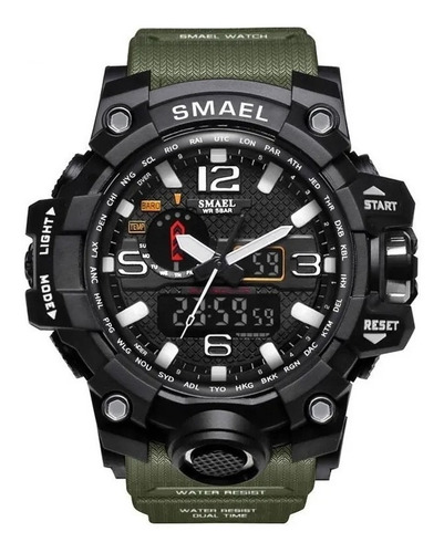 Relógio Smael 1545 Militar Shock Original Pronta Entrega