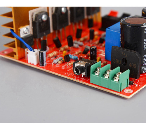 Placa De Audio Con Amplificador De Potencia 3x, 180 W+180 W,