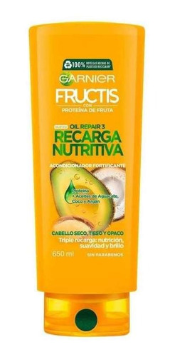 Fructis Enjuague X200 Recarga Nutritiva 