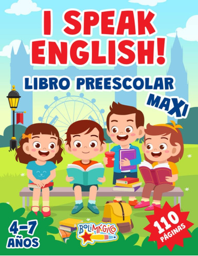 Libro: ¡hablo Inglés! Libro Preescolar Maxi: 110 Páginas P
