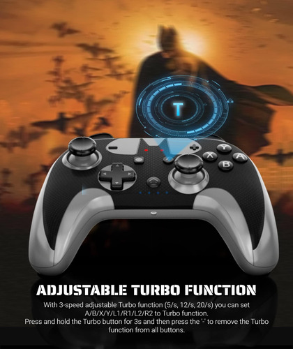 Controlador Arvin Bluetooth Para Controlador, Juego Inalámbr
