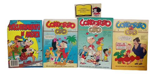 Promoción - 4 Historietas - Comic - Condorito - Mickey Mouse