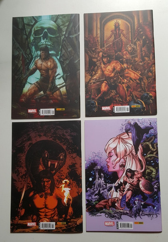 Conan O Bárbaro Vol. 1 A 4 Panini 2019 Hq - Excelente Estado