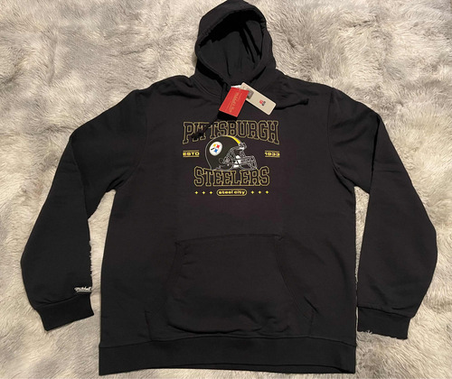 Sudadera Mitchell & Ness Steelers 4xl Original Nfl Pitsburgh