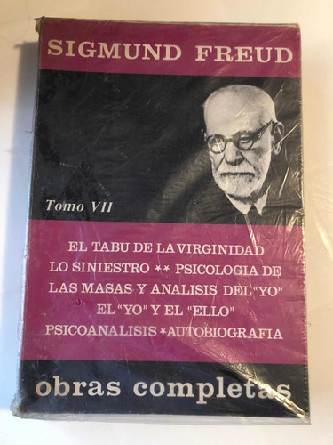 Libro Freud Obras Completas - Tomo 7 - Excelente Estado