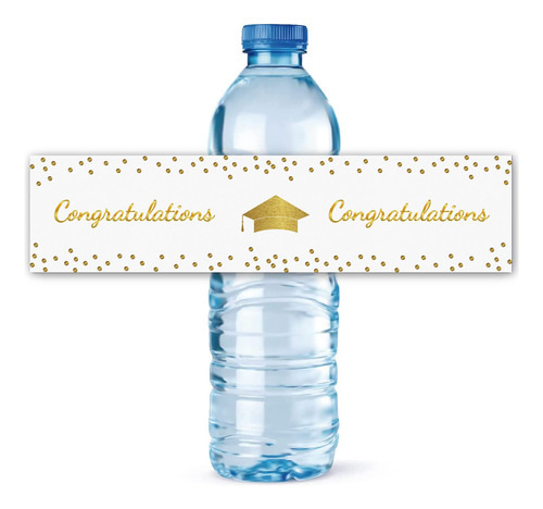 Adhesivo Para Botella De Agua De Clase De Tapa De Graduacion
