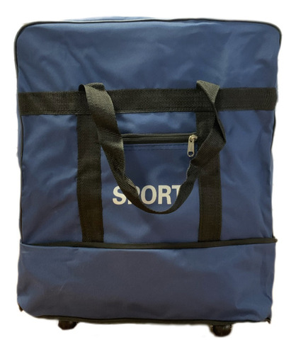 Bolso Plegable 1 Nivel Con Ruedas Colores 37.6l Circuit