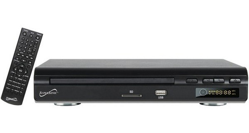 Reproductor De Dvd Supersonic Sc-28 De 2 Canales