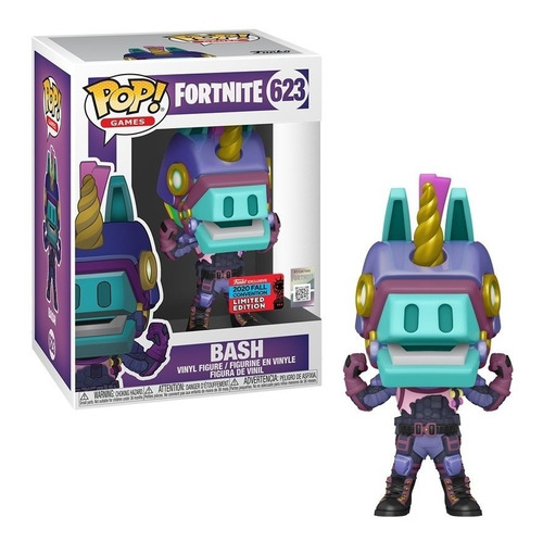 Funko Pop! Fortnite Bash 623 Exclusivo Original 