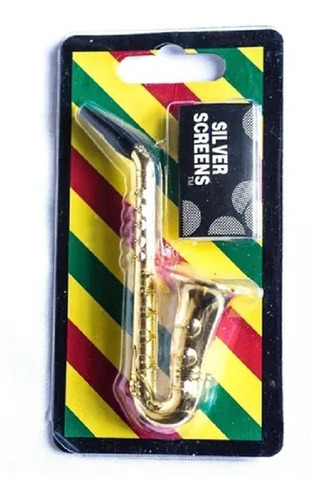 Imagen 2 de 3 de Pipa En Forma De Saxofon