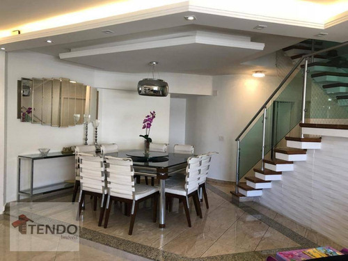 Imagem 12 de 30 de Imob01 - Cobertura Duplex - 300 M2 - 3 Suítes - Centro - São Bernardo Do Campo. - Co0021