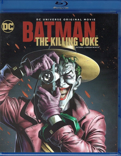 Batman The Killing Joke La Broma Mortal Pelicula Blu-ray