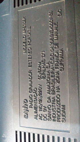 Tv Semp Toshiba 10 Polegadas Mod. 1030nacdc (veja O Video)