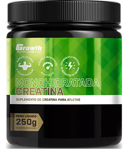 Creatina Monohidratada (250g) - Growth Supplements