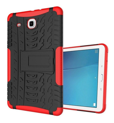 Funda Para Samsung Galaxy Tab E 9.6, T560 Tpu+pc Tablet Ar