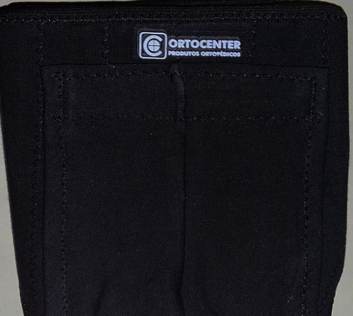 Imagem 3 de 5 de Cueca Para Hérnia Inguinal Dupla Preta Ortocenter