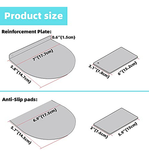 Placa De Refuerzo De Acero Para Montaje En Monitor Para Enci