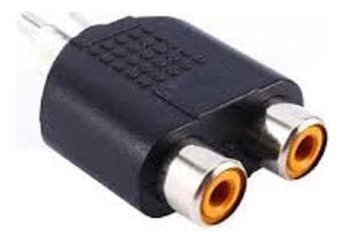 Adaptador Auxiliar P2 Rca 2 Vias Áudio Estéreo Plug 3,5mm