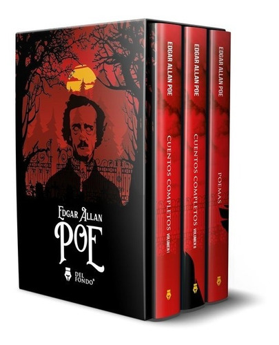 Estuche Cuentos Y Poemas Completos - Edgar Allan Poe