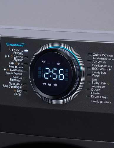 Lavasecadora Midea Carga Frontal Smart Dial 12.5 Kg / 7 Kg