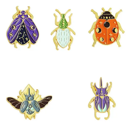 Accesorios De Ropa Beetle Breastpin De 5 Piezas Meses sin intereses
