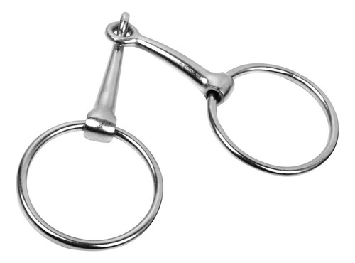 Boca Suelta 3 '' Anillo Enlace Francés Snaffle Caballo Pony