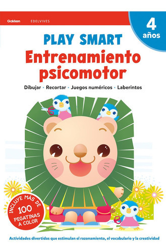 Play Smart : Entrenamiento Psicomotor. 4 Aãâ±os, De Aa.vv. Editorial Luis Vives Edelvives, Tapa Blanda En Español