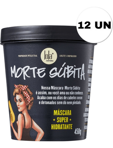 Máscara Lola Cosmetics Morte Súbita 12 Itens