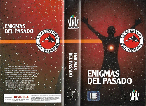 La Aventura Del Hombre Vhs Enigmas Del Pasado Canal 13