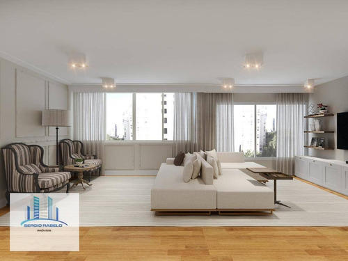 Imagem 3 de 9 de Apartamento Com 2 Dormitórios À Venda, 128 M² Por R$ 2.025.000,00 - Vila Nova Conceição - São Paulo/sp - Ap3562