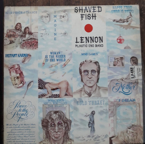 Lp Vinil (vg+ Lennon The Plastic Ono Band Shaved Fish Br 75