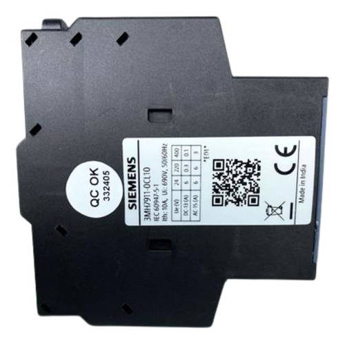 Contato Auxiliar Lateral 1na + 1nf P/ Contator 3mt7 E 3mh7