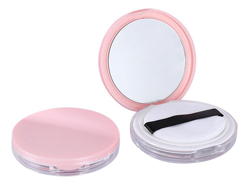 2 Contenedor De Polvo Compacto De 2 Uds Con De Malla De