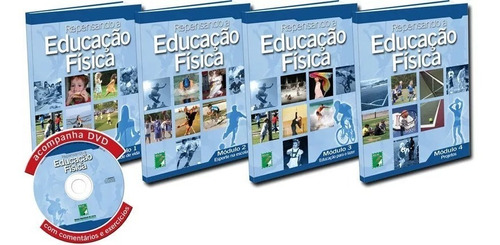 Coleção Repensando A Educação Física 4 Livros + Dvd