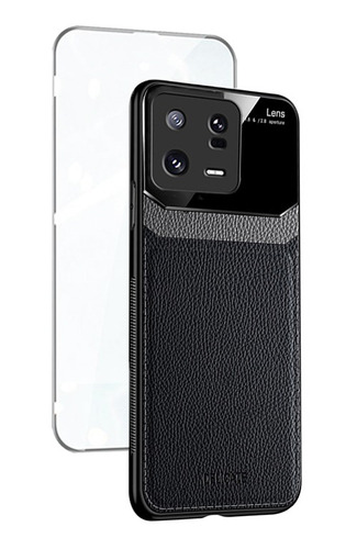 Funda De Piel Para Xiaomi 13 Pro Business Leather Con Pelícu