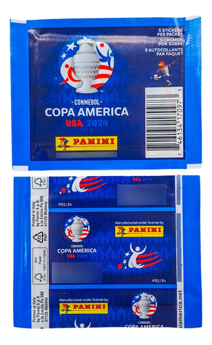 Sobre Copa America 2024 Versión Usa - Panini