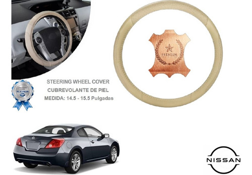 Funda Cubrevolante Beige Piel Nissan Altima Copue 2012