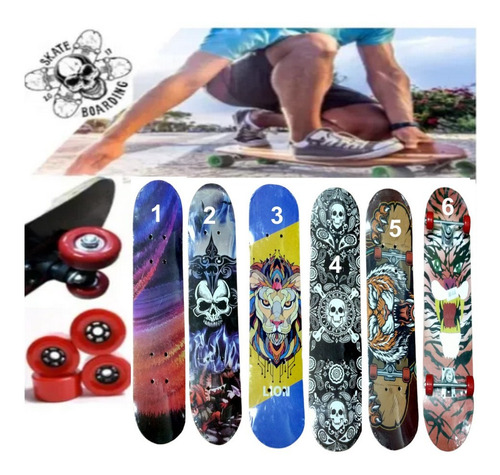  Skate Patineta Infantil Graffiti Track De Metal 80 Cm