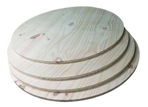 Imagen 2 de 5 de Circulo De Pino De 80 Cm