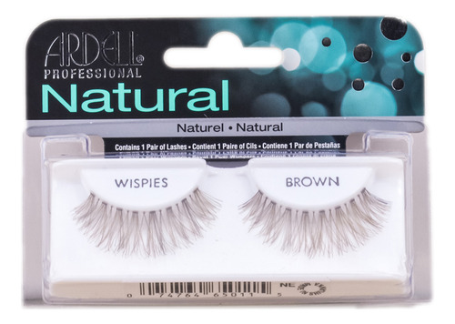 Pestañas Postizas Ardell Natural Wispies Brown #65011