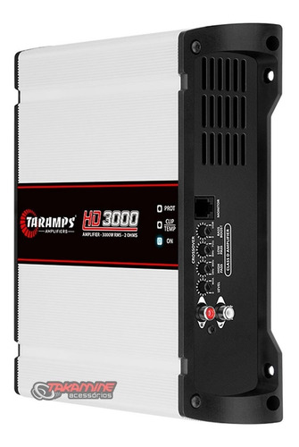 Imagem 4 de 9 de Modulo Taramps Hd 3000 2 Ohms 3000w Rms Amplificador Som Aut