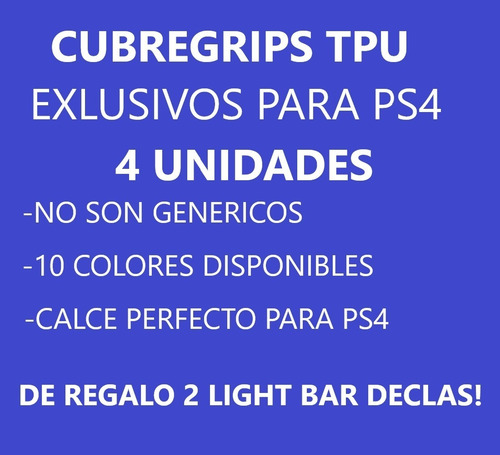 Imagen 2 de 4 de Cubre Grips Joystick Analogico Ps4 Stick Gomita Thumbgrips