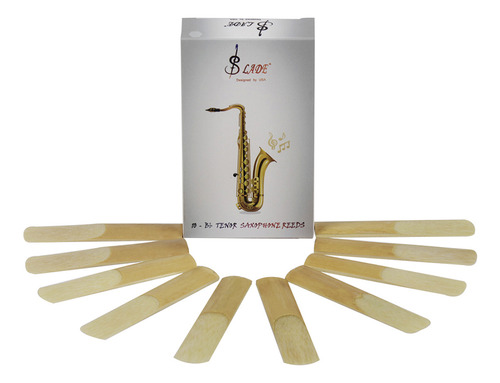 Reed Sax.5, 10 Unidades/caja En Si Bemol Para Saxofón Slade