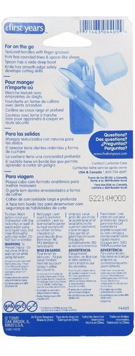 Juego De Cubiertos Para Niños Con Estuche - Take & Toss