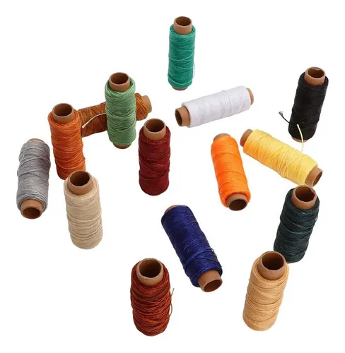 Hilo Encerado For Pulseras 15 Piezas, 15 Colores, 50 Metros
