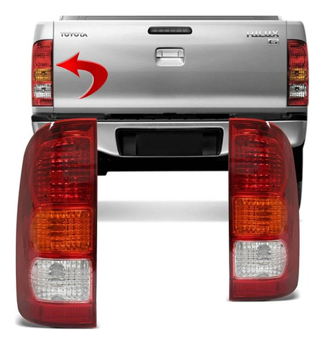 Lanterna Traseira Hilux 2005 2006 2007 2008 2009  Pick-up