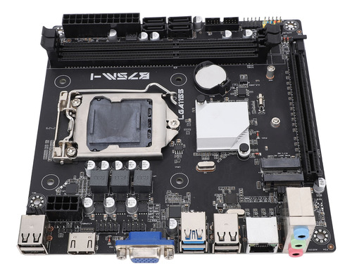 Placa-mãe De Mineração B75m-i Computador Itx Para I7 I5 I3 P