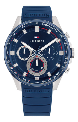 Tommy Hilfiger Reloj De Cuarzo Para Hombre De Acero Inoxidab