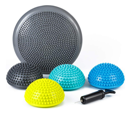 Strongtek Hedgehog Balance Vainas Con Bomba Manual, Puntos D