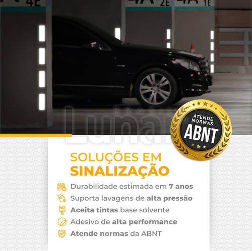 Imagem 2 de 8 de Fita Adesiva Refletiva Luminosa Automotiva Decorativa 3mx5cm